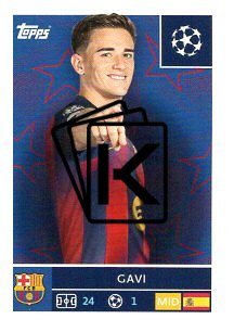 2025-26 Topps Champions League FC Barcelona 191 Gavi