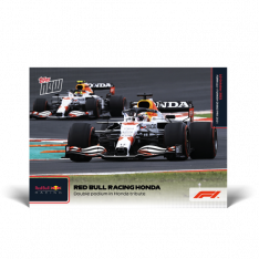 kartička Formule 1 Topps Now 2021 62 Red Bull Double
