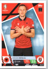 fotbalová karta Topps Match Attax EURO 2024 ALB5 Ardian Ismajli (Albania)