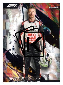 2024 Topps Finest F1 Common 115 Nico Hulkenberg – MoneyGram Haas F1 Team