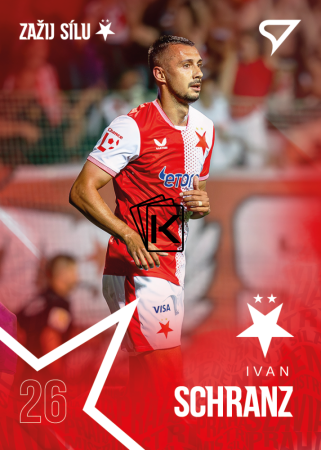 2025-26 SportZoo SK Slavia Praha 27 Ivan Schranz