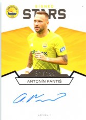 fotbalová kartička 2021-22 SportZoo Fortuna Liga Signed Stars S1-AF Antonín Fantiš FC Fastav Zlín /199