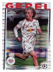 fotbalová kartička 2024-25 Topps Chrome parallel 40 - Viggo Gebel