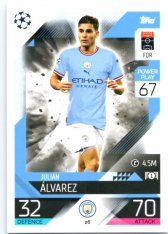 Fotbalová kartička 2022-23 Topps Match Attax UCL 26 Julian Alvarez - Manchester City