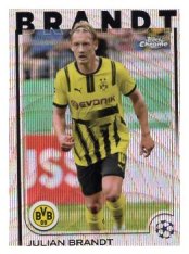 fotbalová kartička 2024-25 Topps Chrome parallel 90 - Julian Brandt