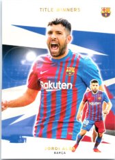 2021 Topps FC Barcelona Title 42 Winners Jordi Alba