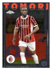 fotbalová kartička 2024-25 Topps Chrome UCC 70 Fikayo Tomori, AC Milan