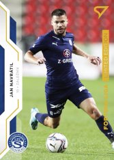 fotbalová kartička SportZoo 2020-21 Fortuna Liga Gold Limited 8 Jan Navrátil  1.FC Slovácko /99