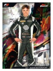 2024 Topps Finest F1 Common 70 Callum Voisin – F3 – Rodin Motorsport