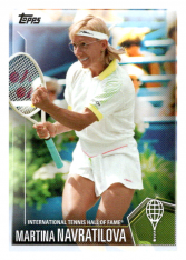 2019 Topps Tennis Hall of Fame 23 Martina Navratilova
