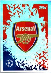 2024-25 Topps Champions League 40 Club Badge (Arsenal)