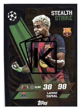 fotbalová kartička 2025-26 Topps Match Attax UCC 448 Lamine Yamal (FC Barcelona)