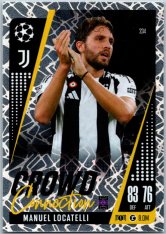 Fotbalová kartička 2024-25 Topps Match Attax EXTRA UEFA Club Competitions Crowd Connection 234 Manuel Locatelli (Juventus)