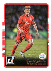 2016-17 Panini Donruss Soccer 35 David Alaba - FC Bayern Munich