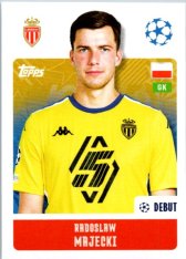 2024-25 Topps Champions League 54 Radoslaw Majecki (AS Monaco)