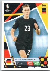 fotbalová karta Topps Match Attax EURO 2024 GER3 Nico Schlotterbeck (Germany)