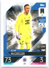 Fotbalová kartička 2022-23 Topps Match Attax UCL380 Allan McGregor - Rangers