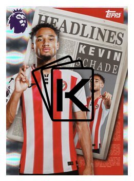 fotbalová kartička 2025-26 Topps  Premier League - Headlines 443 Kevin Schade (Brentford)