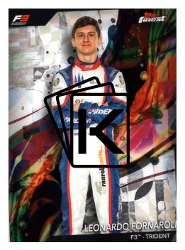 2024 Topps Finest F1 Common 46 Leonardo Fornaroli – F3 – Trident