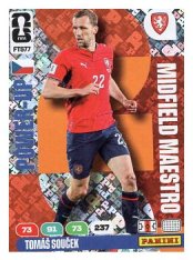 fotbalová kartička World Cup 2026 Adrenalyn XL Midfield Maestro  FTS77.  Tomáš Souček (Czechia)