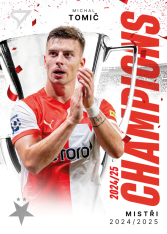 2025-26 SportZoo SK Slavia Praha Champions CH-14 Michal Tomič