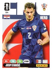fotbalová kartička World Cup 2026 Adrenalyn XL 124 Josip Stanisic (Croatia)