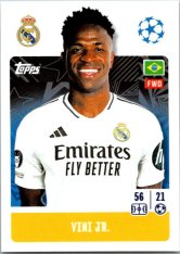 2024-25 Topps Champions League 330 Vini Jr. (Real Madrid CF)