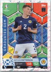 fotbalová karta Topps Match Attax EURO 2024 SCO7 Nathan Patterson (Scotland)  -  Graduated Gem