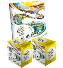 2024 Panini Tour de France 2x Box samolepek (36 balíčků) + Album zdarma