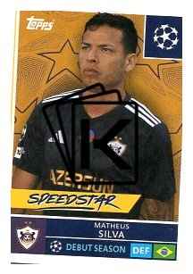 2025-26 Topps Champions League  Qarabağ FK 543 Matheus Silva