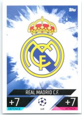 Fotbalová kartička 2022-23 Topps Match Attax UCL118 Tým Logo - Real Madrid CF