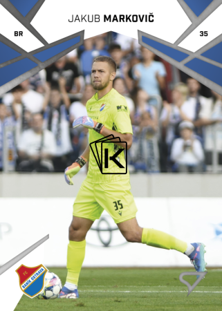Fotbalová kartička 2024-25 SportZoo Chance Liga Serie 1 FC Baník Ostrava Jakub Markovič 37
