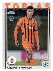 fotbalová kartička 2024-25 Topps Chrome Refractor 167 - Vinicius Tobias