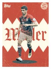 fotbalová kartička 2025-26 Topps Team set FC Bayern Munchen Die Bayern DB-9 Thomas Müller