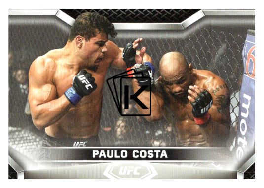 2020 Topps UFC Knockout 15 Paulo Costa - Middleweight