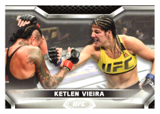 2020 Topps UFC Knockout 44 Ketlen Vieira - Bantamweight