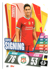 fotbalová kartička 2020-21 Topps Match Attax Champions League SS1 Kostas Tsimikas Liverpool