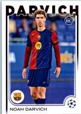 fotbalová kartička 2024-25 Topps UEFA Club Competitions Flagship 148 Noah Darvich RC FC Barcelona