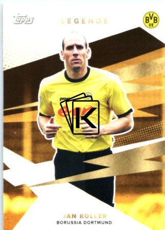 Fotbalová kartička 2021-22 Topps Borrusia Dortmund Legend Jan Koller