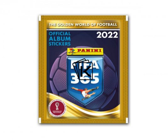 Panini FIFA 365 2022 Balíček Samolepek