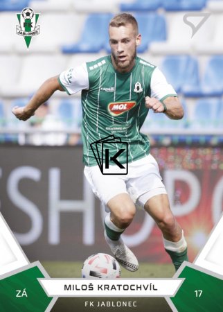 fotbalová kartička 2021-22 SportZoo Fortuna Liga Serie 2 - 275 Miloš Kratochvíl FK Jablonec