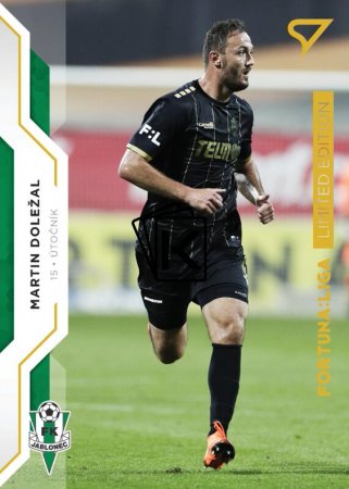 fotbalová kartička SportZoo 2020-21 Fortuna Liga Gold Limited 119 Martin Doležal FK Jablonec /99