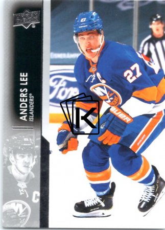 hokejová karta 2021-22 UD Series One 116 Anders Lee - New York Islanders