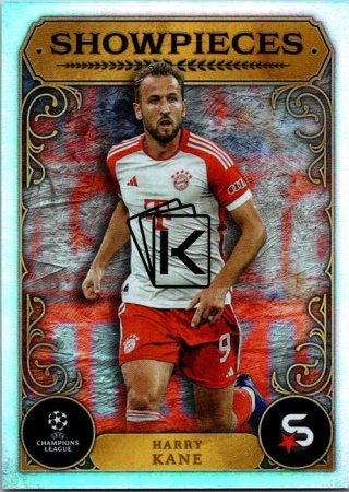 Fotbalová kartička 2023-24 Topps Superstars UEFA Club Competitions Showpieces 12 Harry Kane (FC Bayern München)