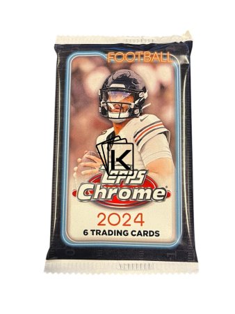 2024 Topps Chrome Football Mega Balíček