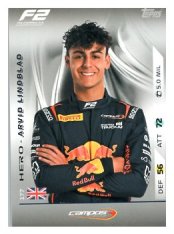 2025 Topps Turbo Attax F1 Campos Racing F2 Teams  177 Arvid Lindblad