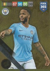 Fotbalová kartička Panini FIFA 365 – 2019 UPDATE Limited Edition Raheem Sterling Manchester City