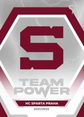 hokejová kartička 2021-22 SportZoo Tipsport Extraliga Team Power TP-8 Týmové Logo HC Sparta Praha