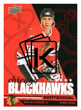 2025-26 Upper Deck Centennial Chicago Blackhawks 33 Bernie Nicholls