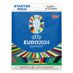 EURO 2024 Topps Starter pack ( album na samolepky)